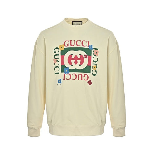 Gucci P185 Black & White Oversized Hoodie