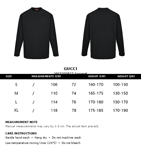 Gucci P185 Oversized Hoodie - Black & White