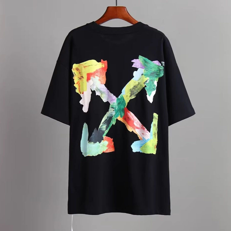 OFF-Whlte Arrow logo print T-shirt#3
