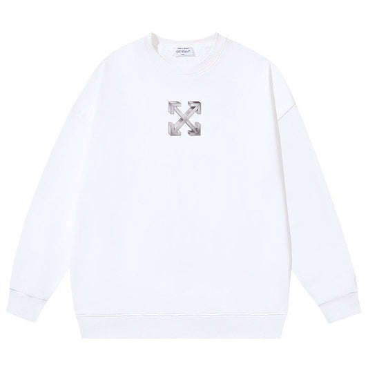 OFF-Whlte Arrow logo sports sweatshirt#1004