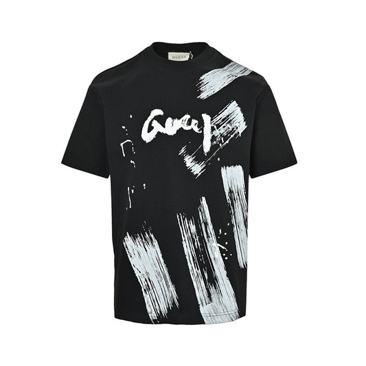 Gucci Brushstroke Graffiti T-Shirt