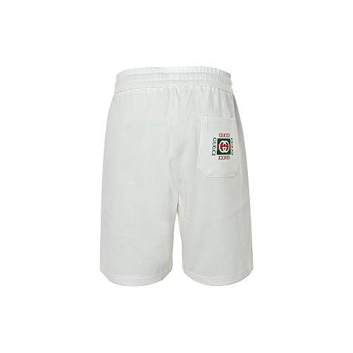 Gucci Crest Embroidered Drawstring Shorts