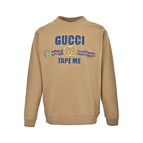Gucci P185 Oversized Hoodie | Brown & White