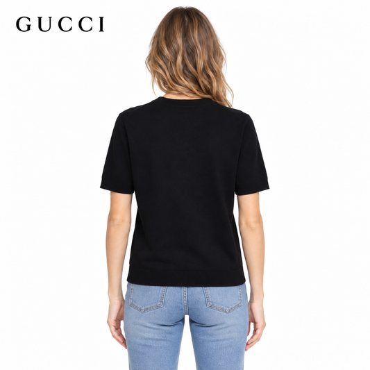 Gucci Unisex Embroidered Crewneck Sweater