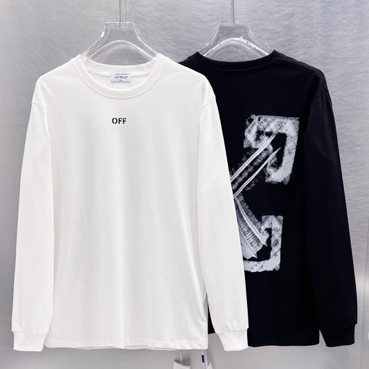 OFF-Whlte Unisex Long-sleeved T-shirt #04