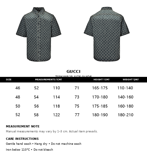 Gucci GG Monogram Washed Denim Short-Sleeve Shirt