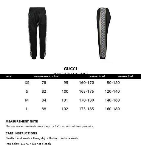 Gucci GG Supreme Jacquard Jogger Pants — Dark Charcoal with Web Stripe