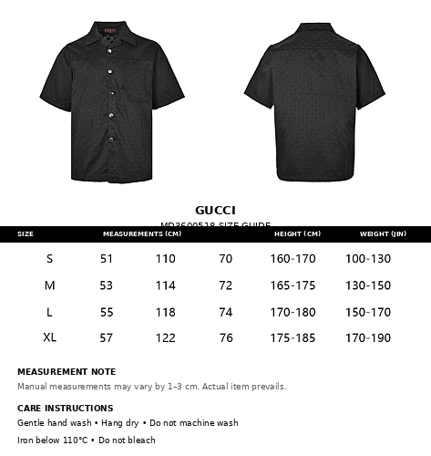 Gucci Tonal GG Jacquard Short-Sleeve Shirt in Black