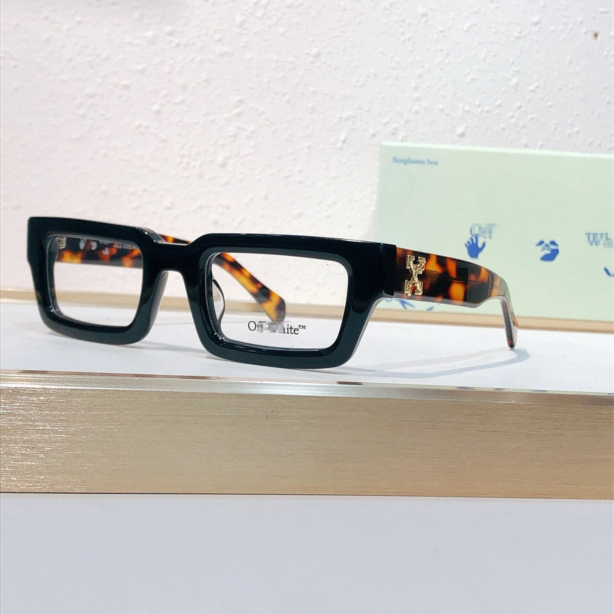 OFF-Whlte Arrow logo sunglasses #017
