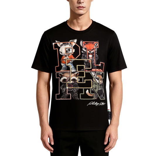 PP T-shirt Back Skull