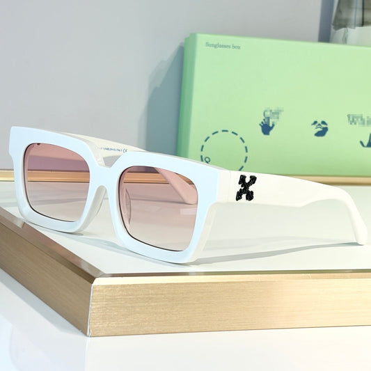 OFF-Whlte Arrow logo sunglasses #012