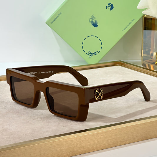 OFF-Whlte Arrow logo sunglasses #014