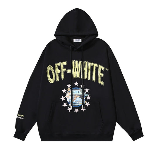OFF-Whlte Arrow logo sports sweatshirt#1005