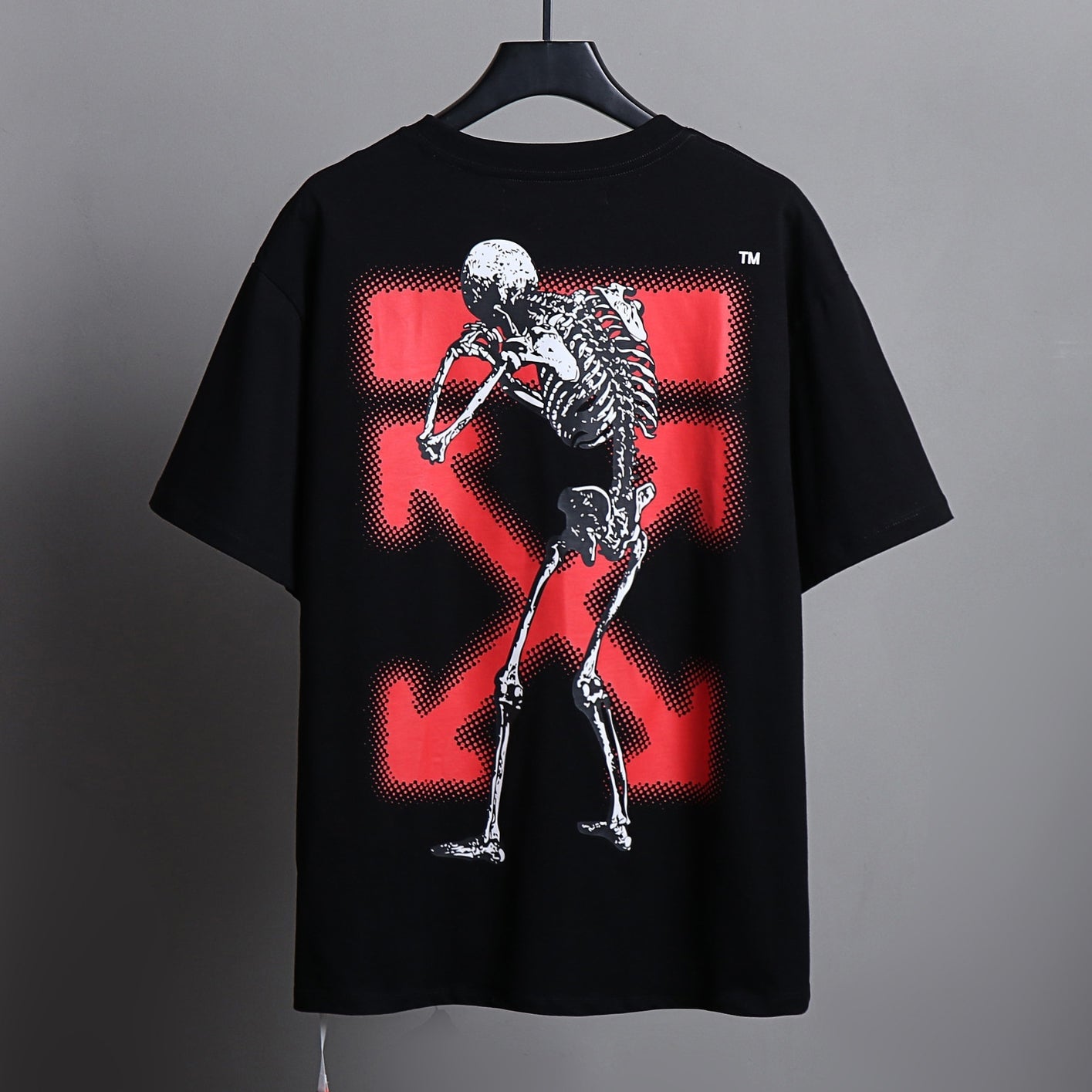 OFF-Whlte Arrow logo print T-shirt