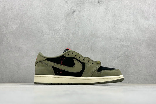 Air Jordan 1 Low Fragment / Travis Scott Style Sneakers DM7866-002 #04