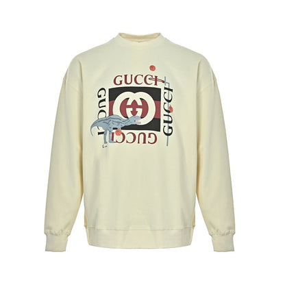 Gucci P185 Oversized Graphic Hoodie