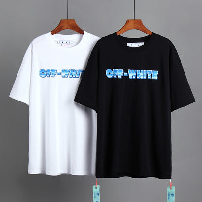 OFF-Whlte Arrow Logo Cotton T-shirt-1151