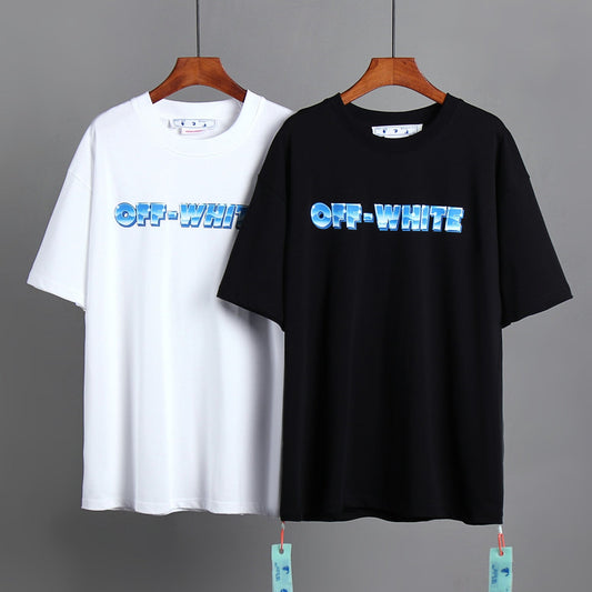 OFF-Whlte Arrow Logo Cotton T-shirt-1151