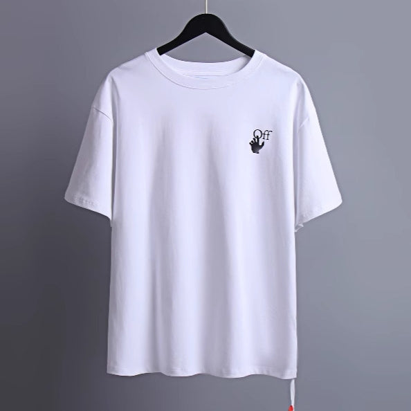 OFF-Whlte Arrow Logo Cotton T-shirt-1182