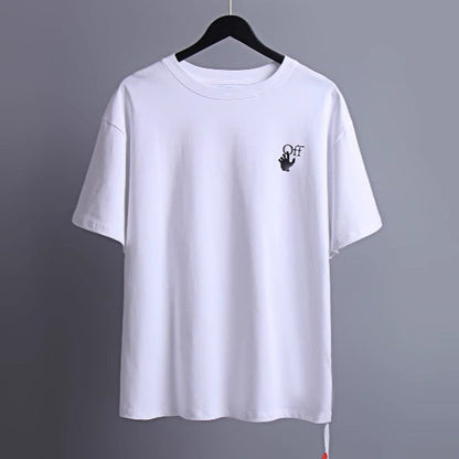 OFF-Whlte Arrow Logo Cotton T-shirt-1182