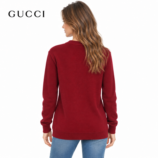 Gucci Unisex Embroidered Cardigan