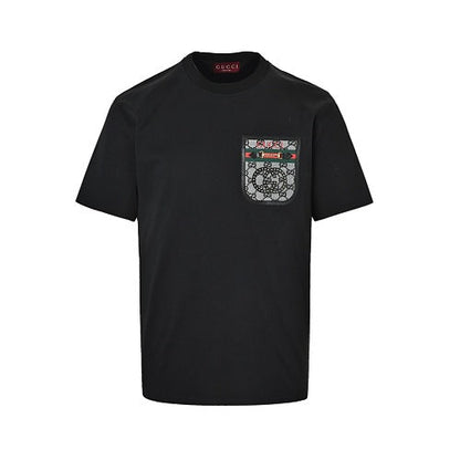 Gucci GG Supreme Crest Pocket T-Shirt
