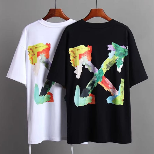OFF-Whlte Arrow logo print T-shirt#3