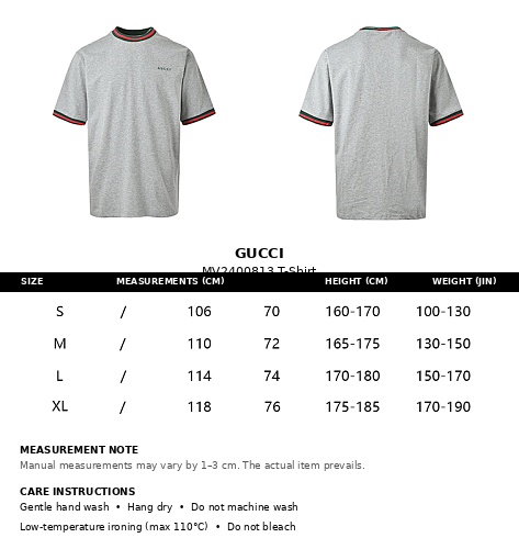 Gucci Web Stripe & GG 1921 Oversized T-Shirt