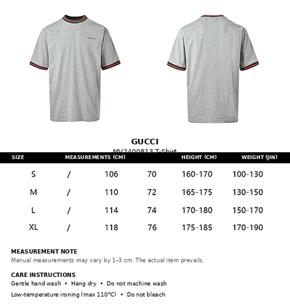 Gucci Web Stripe & GG 1921 Oversized T-Shirt