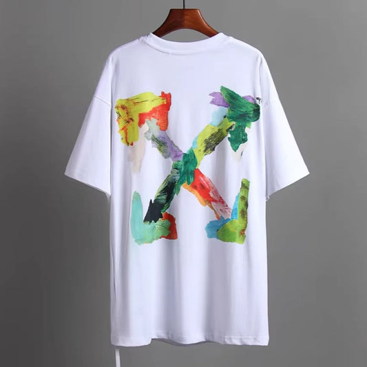 OFF-Whlte Arrow logo print T-shirt#3