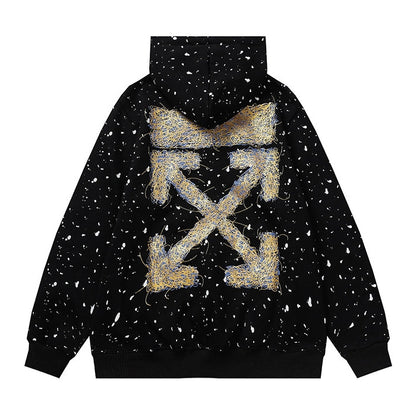 OFF-Whlte Arrow logo sports sweatshirt#1002