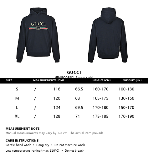 Gucci Oversized Pullover Hoodie