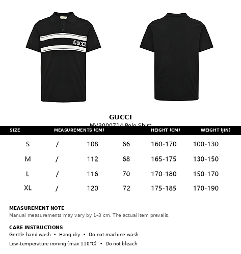 Gucci Stripe Logo Polo Shirt