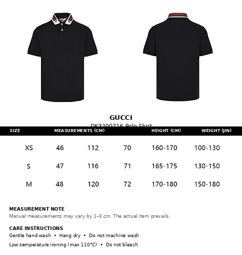 Gucci Web Stripe Collar Polo Shirt