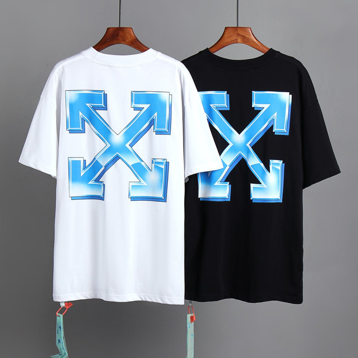 OFF-Whlte Arrow Logo Cotton T-shirt-1151