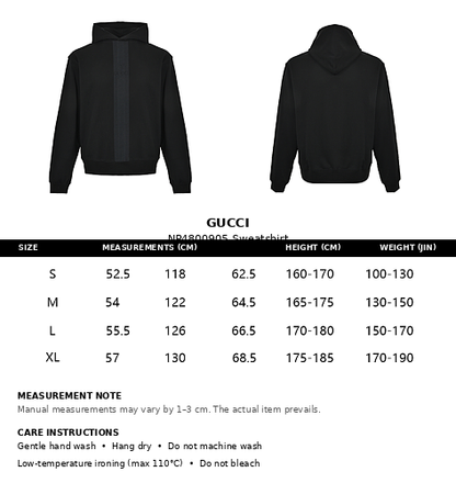 Gucci P185 Oversized Hoodie