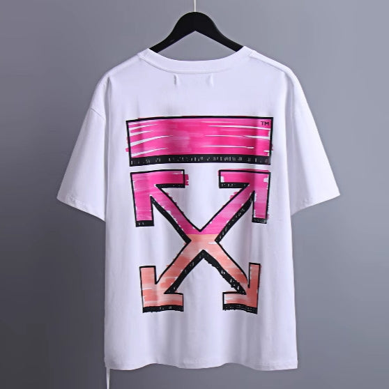 OFF-Whlte Arrow Logo Cotton T-shirt-1182