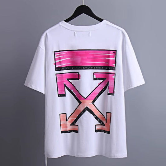 OFF-Whlte Arrow Logo Cotton T-shirt-1182