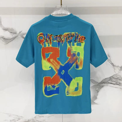 OFF-Whlte Arrow logo print T-shirt#91