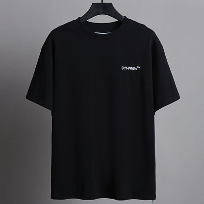 OFF-Whlte Arrow Logo Cotton T-shirt#1005
