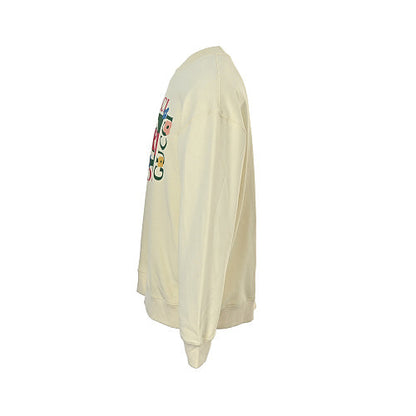 Gucci P185 Black & White Oversized Hoodie