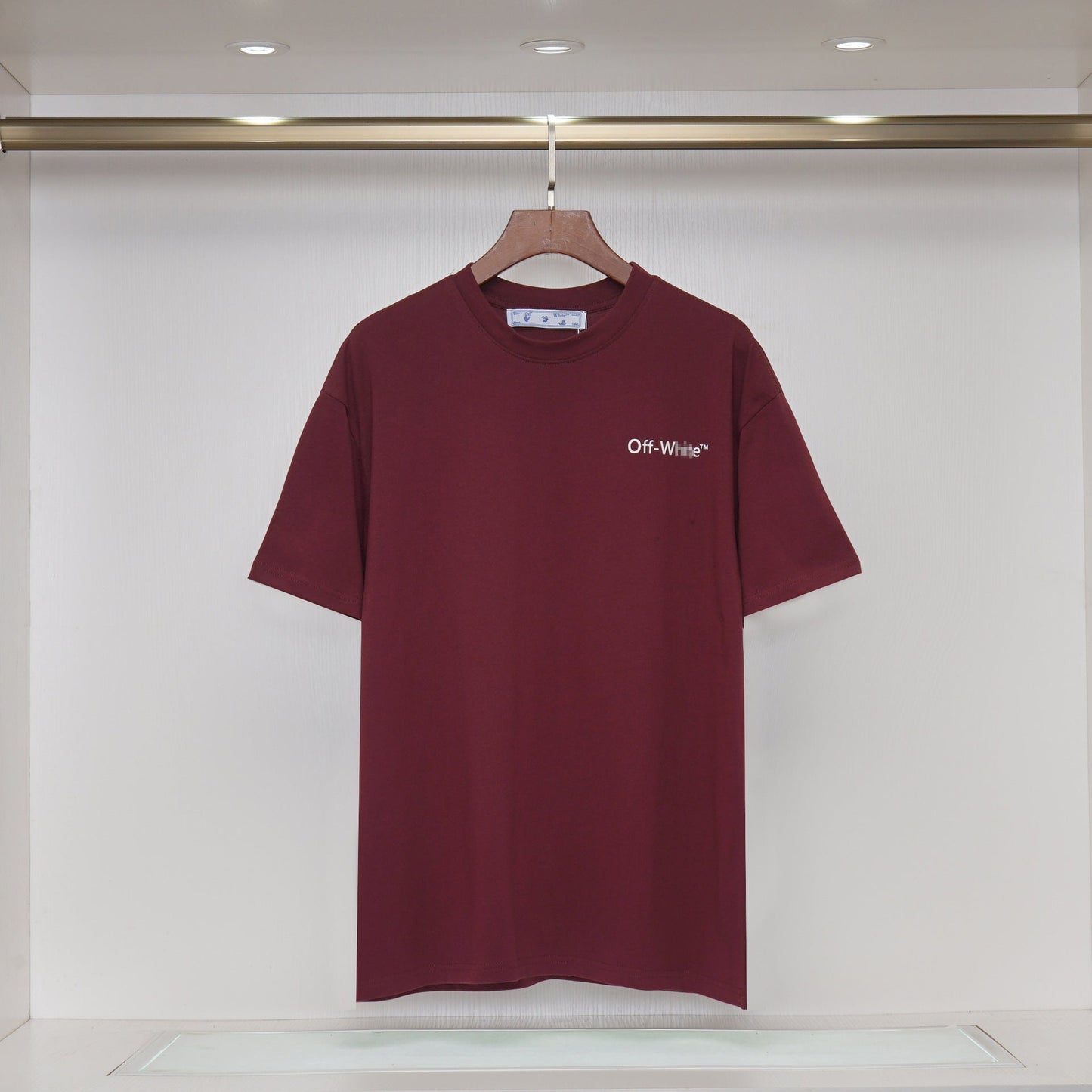 OFF-Whlte Arrow Logo Cotton T-shirt
