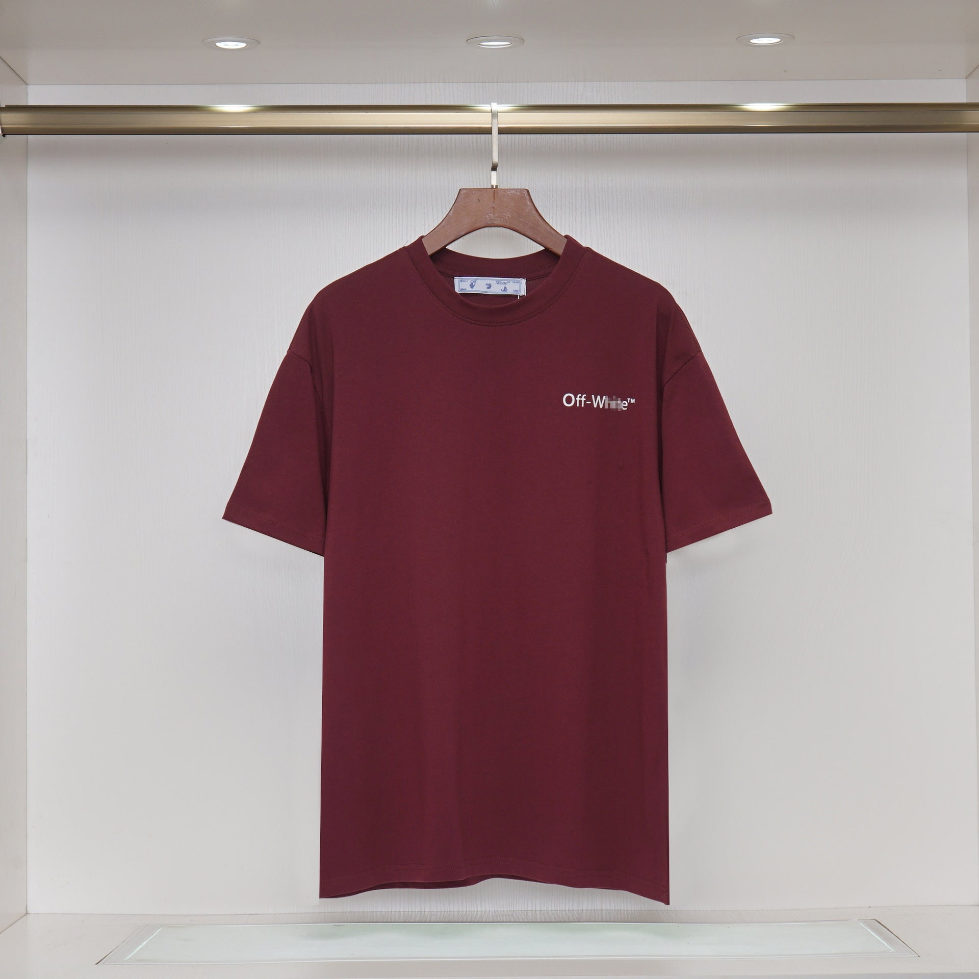 OFF-Whlte Arrow Logo Cotton T-shirt