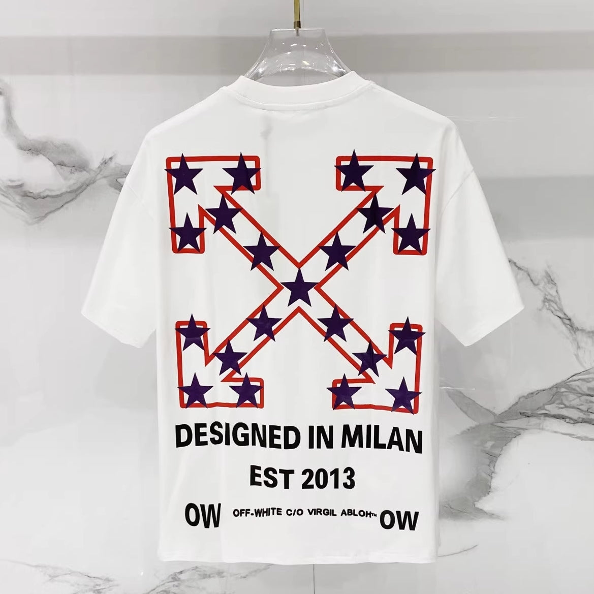 OFF-Whlte Arrow sign T-shirt#46