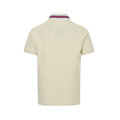 Gucci GG Patch Web Stripe Polo Shirt