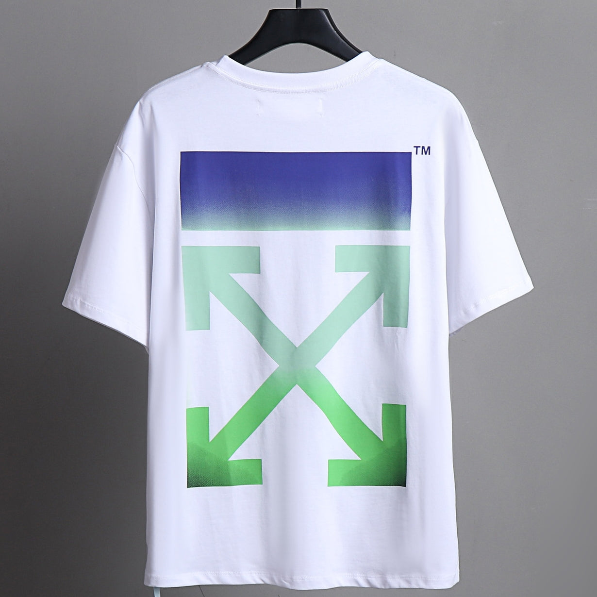 OFF-Whlte Arrow Logo Cotton T-shirt#1005