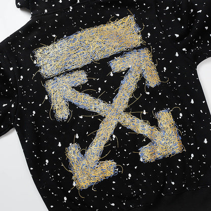 OFF-Whlte Arrow logo sports sweatshirt#1002