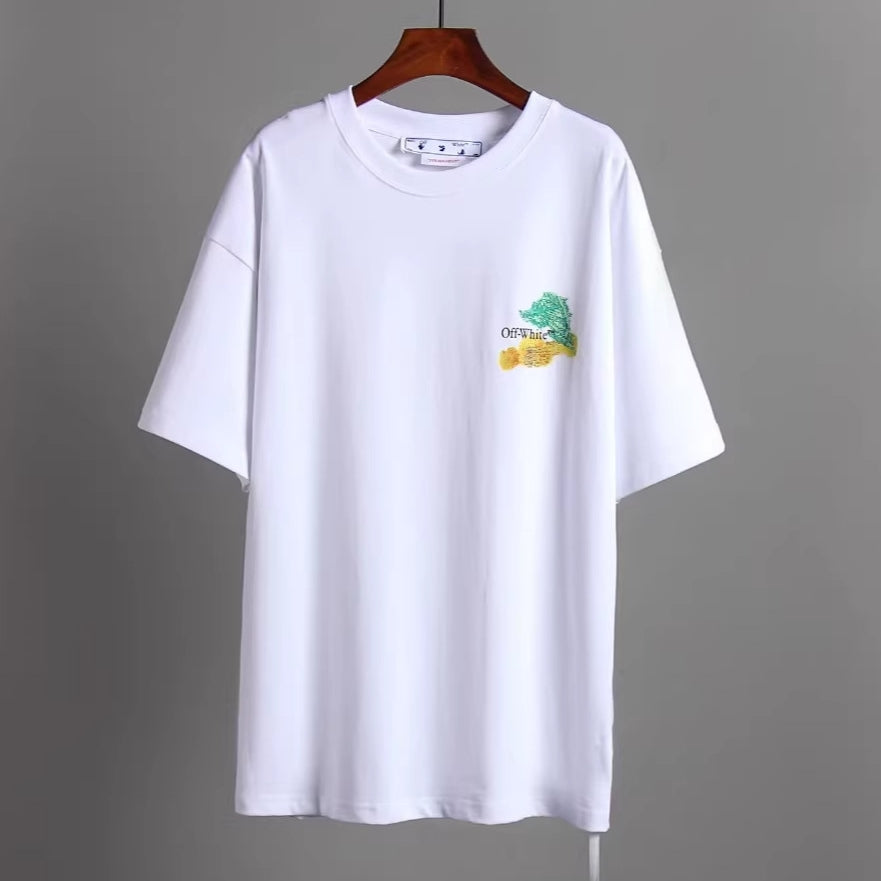OFF-Whlte Arrow logo print T-shirt#3