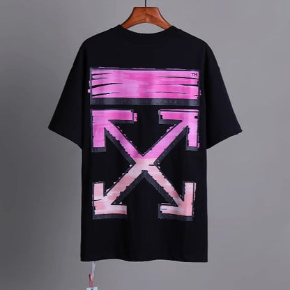OFF-Whlte Arrow Logo Cotton T-shirt-1182