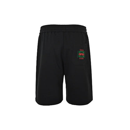 Gucci Crest Embroidered Drawstring Shorts